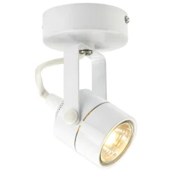 Spotlights ^ SLV Spot 79 Loftspot 1fl. 230V hvid