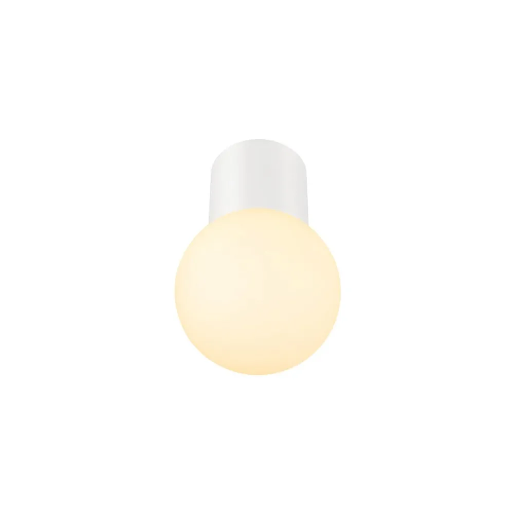 SLV Loftlamper > Varyt loftlampe til badeværelset, hvid, aluminium, Ø 12 cm