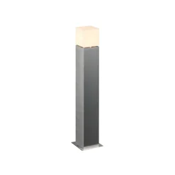 Gadebelysning ^ SLV vejlampe Square Pole, højde 90 cm, grå, stål