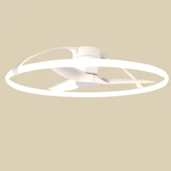 Mantra Iluminación Loftventilatorer > Smart LED-loftventilator Nepal, hvid, DC, støjsvag