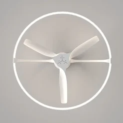 Mantra Iluminación Loftventilatorer > Smart LED-loftventilator Nepal, hvid, DC, støjsvag