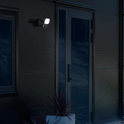 Væglampe Med Sensor|Udendørs Spot ^ Konstsmide Smartlight 7867-750 LED-kameralampe WiFi 1.000lm