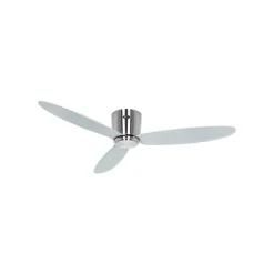 Loftventilatorer ^ CasaFan Smart loftventilator Eco Plano II, Ø 132 cm, sølv, DC