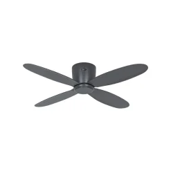 Loftventilatorer ^ CasaFan Smart loftventilator Eco Plano II, Ø 112 cm, grå, DC