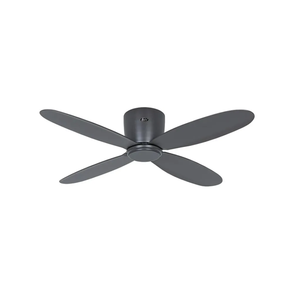 Loftventilatorer ^ CasaFan Smart loftventilator Eco Plano II, Ø 112 cm, grå, DC