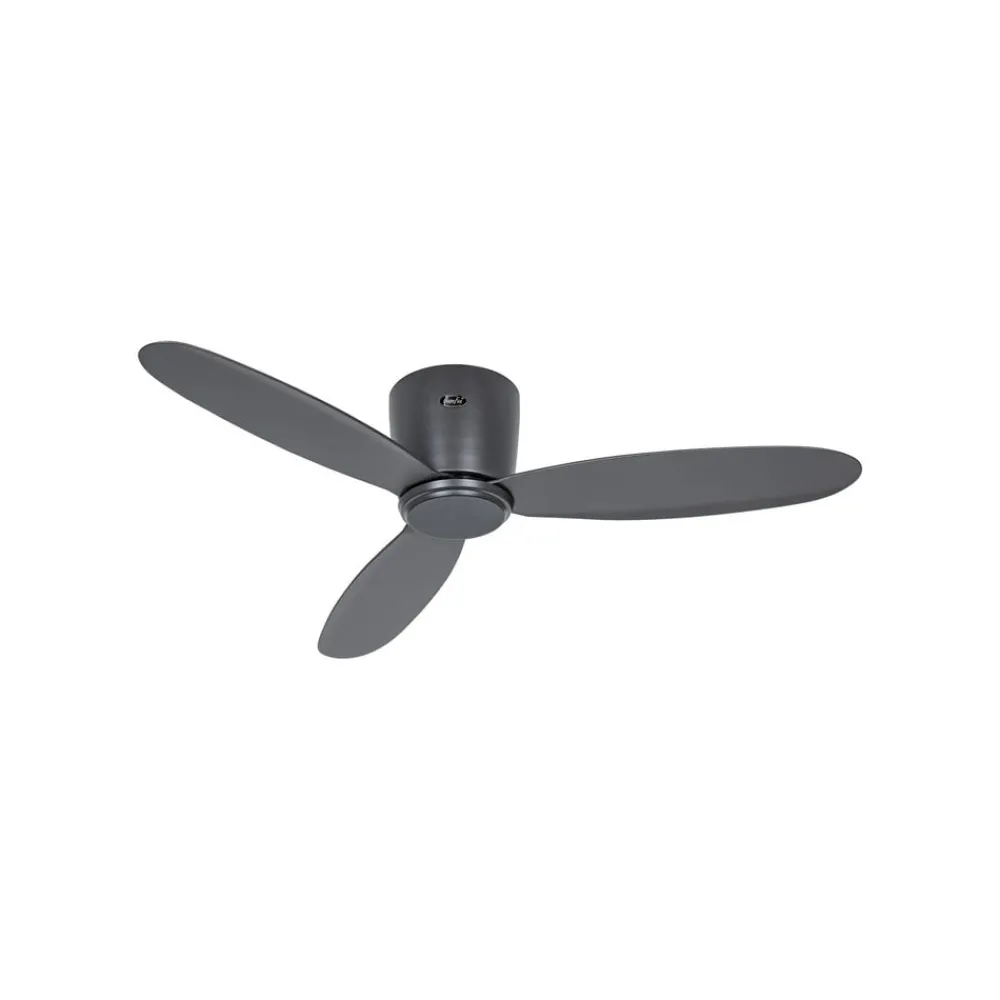 Loftventilatorer ^ CasaFan Smart loftventilator Eco Plano II, Ø 112 cm, grå, DC