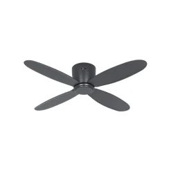 Loftventilatorer ^ CasaFan Smart loftventilator Eco Plano II, Ø 112 cm, grå, DC
