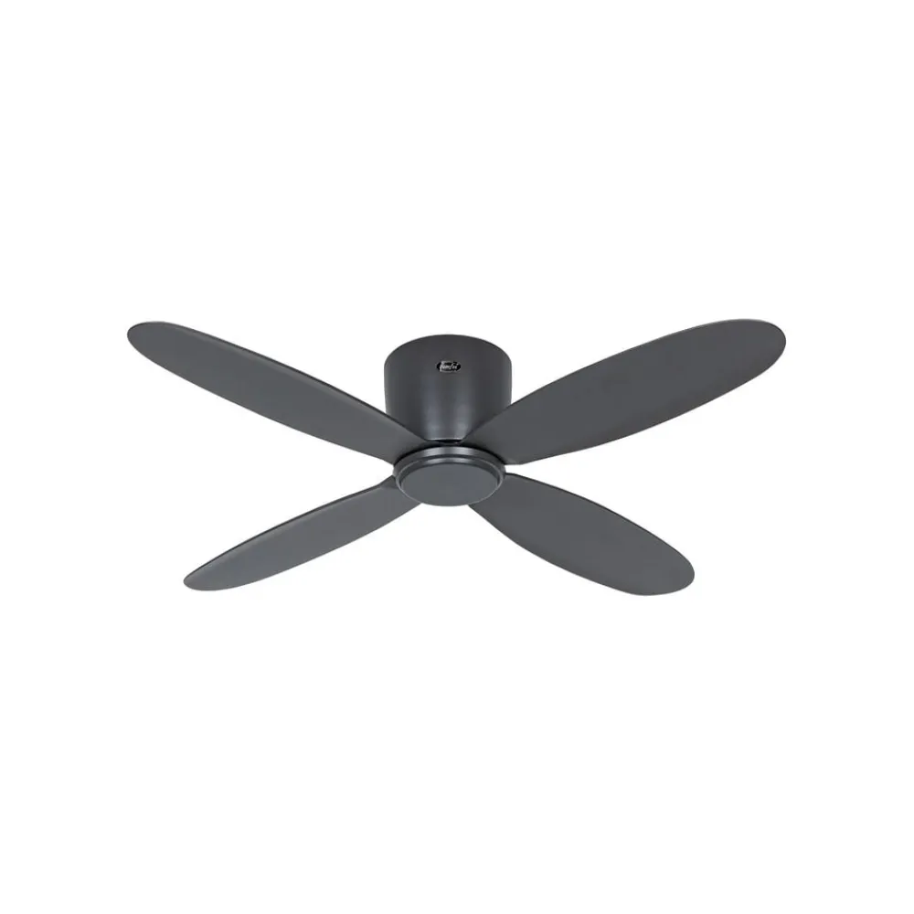 Loftventilatorer ^ CasaFan Smart loftventilator Eco Plano II, Ø 112 cm, grå, DC