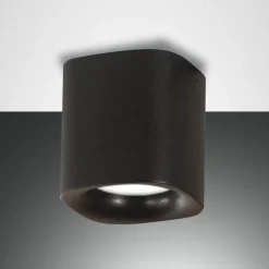 Fabas Luce Loftlamper > Smooth loftlampe, 1 lyskilde, sort, IP44