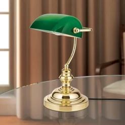 Bordlamper ^ ORION Smuk Onella bordlampe grøn
