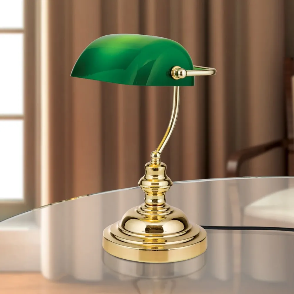 Bordlamper ^ ORION Smuk Onella bordlampe grøn