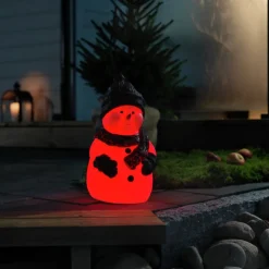 Konstsmide Christmas Dekorationsbelysning|Julepynt > Snemand LED-dekorationsfigur, RGB-farveskift, IP44