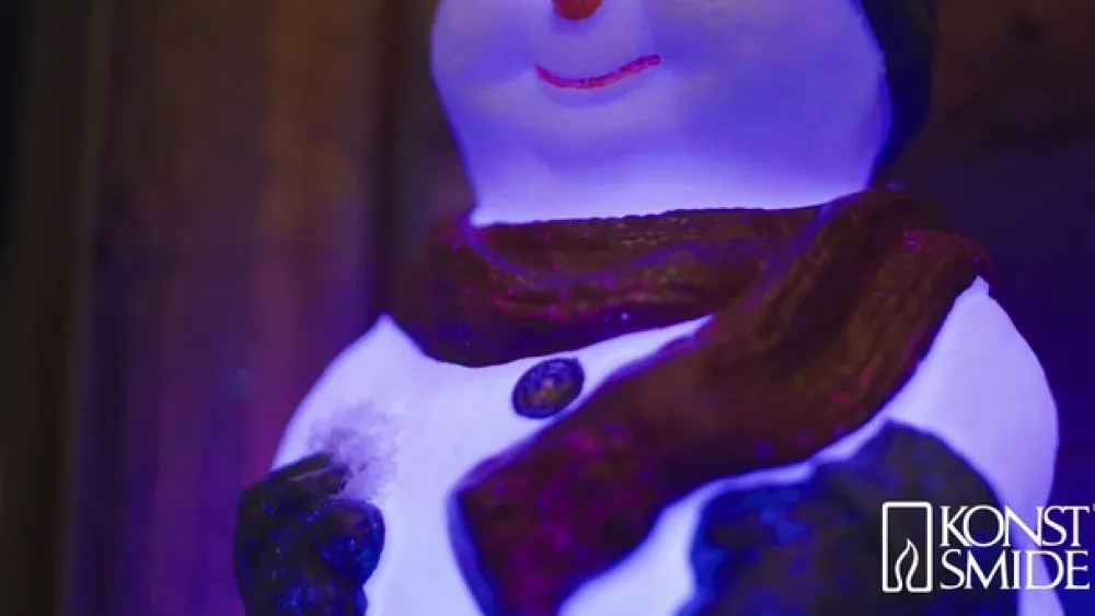 Konstsmide Christmas Dekorationsbelysning|Julepynt > Snemand LED-dekorationsfigur, RGB-farveskift, IP44