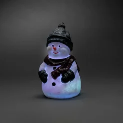 Konstsmide Christmas Dekorationsbelysning|Julepynt > Snemand LED-dekorationsfigur, RGB-farveskift, IP44