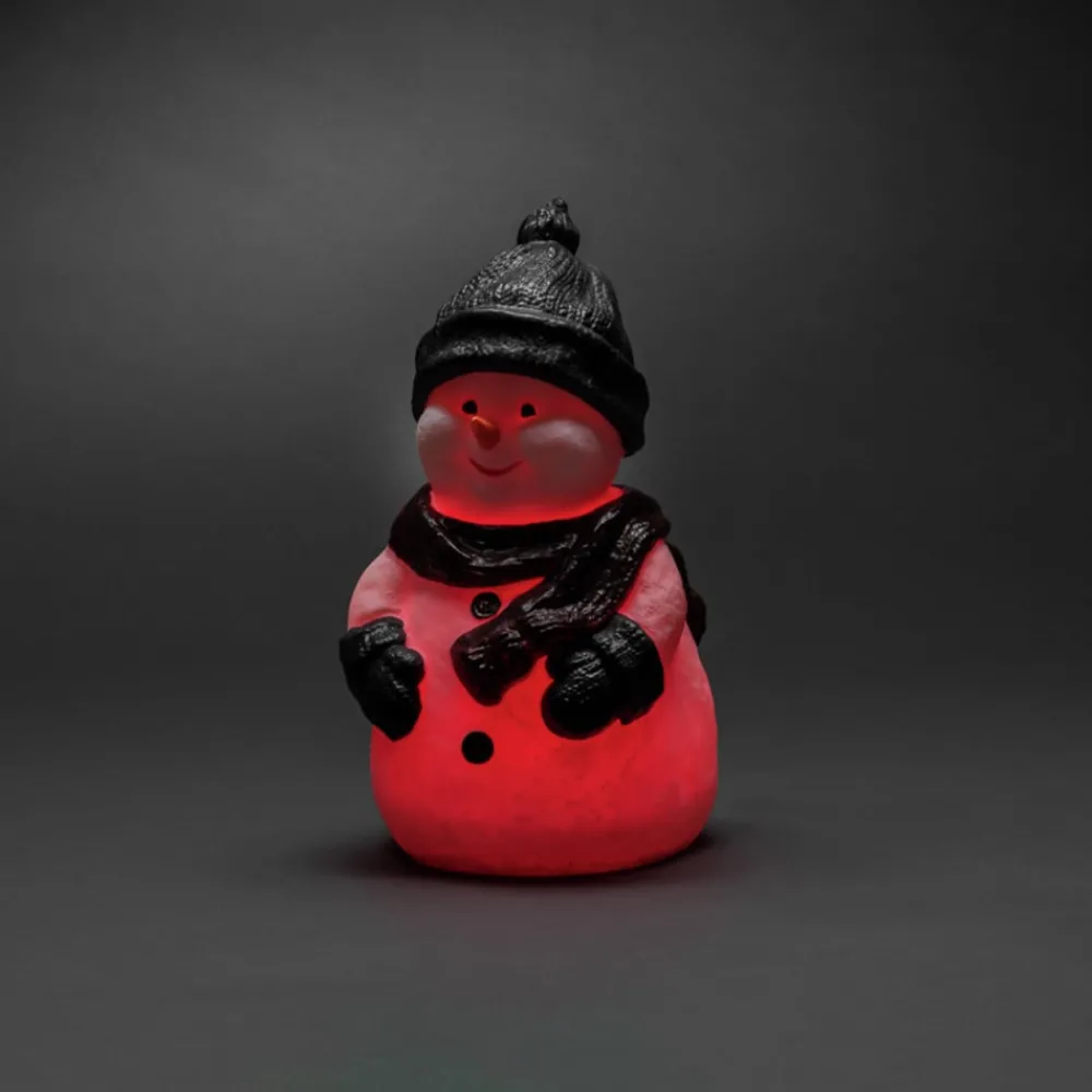 Konstsmide Christmas Dekorationsbelysning|Julepynt > Snemand LED-dekorationsfigur, RGB-farveskift, IP44