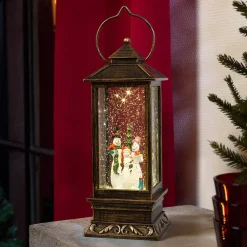 Julepynt ^ Konstsmide Christmas Snemandslanterne LED, vandfyldt