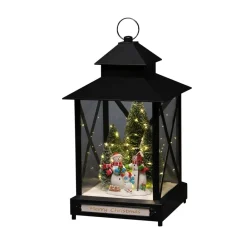 Konstsmide Christmas Julepynt|Julelys Udendørs > Snemænd LED-dekorationslygte, sort, IP44, 42cm