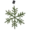 Dekorationsbelysning|Julepynt ^ STAR TRADING Snowflake udendørs LED-dekolampe, batteridrevet