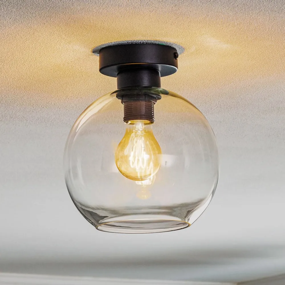 Eko-Light Loftlamper > Sofia loftlampe med klart glasskærm