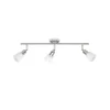 Brilliant Loftlamper|Loftlamper > Sofia loftspot, jern/krom/hvid, længde 57 cm, 3-lys.