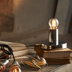 Dæmpbar Led-Pære|Filament Pære ^ STAR TRADING Soft Glow LED-pære E14 4 W 2.100 K dæmpes i 3 trin