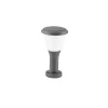 Fabas Luce Sokkellamper > Sokkellampe Thiago, 30 cm, mørkegrå, metal, E27, IP65