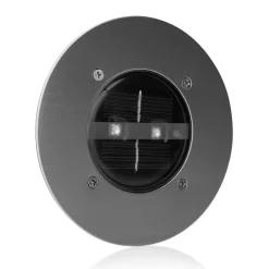 Smartwares Solcellelamper|Nedgravet Udebelysning > Solar LED nedgravningsspot Lugo, IP44, stål, glas