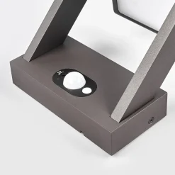 Solcelle Lampe Med Sensor|Væglampe Med Sensor ^ Lucande Solcelledrevet LED-udendørsvæglampe Valerian