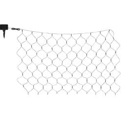 Globo Dekorationsbelysning|Julepynt > Solcelle-LED-lysforhæng IP44 110x90cm 100 lk