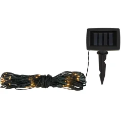 Globo Dekorationsbelysning|Julepynt > Solcelle-LED-lysforhæng IP44 110x90cm 100 lk