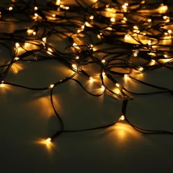 Globo Dekorationsbelysning|Julepynt > Solcelle-LED-lysforhæng IP44 110x90cm 100 lk