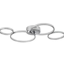 Searchlight Loftlamper > Solexa LED-loftlampe, ringformet, kromlook