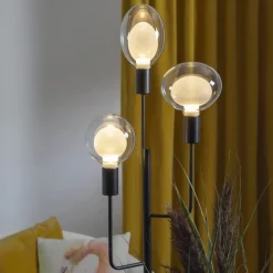 STAR TRADING Dæmpbar Led-Pære > Space E27 D120 LED-pære 3,5 W, opal, 3-trins dæmp.