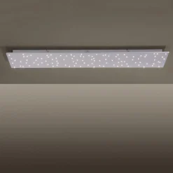 JUST LIGHT. GmbH Loftlamper|Loftlamper > Sparkle LED-loftlampe CCT dim stål 100x45cm