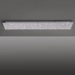 JUST LIGHT. GmbH Loftlamper|Loftlamper > Sparkle LED-loftlampe CCT dim stål 100x45cm