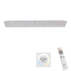 JUST LIGHT. GmbH Loftlamper|Loftlamper > Sparkle LED-loftlampe CCT dim stål 100x45cm