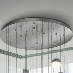 Schuller Valencia Pendellamper > Sphere LED-pendellampe, flerfarvet, 27 lk., app