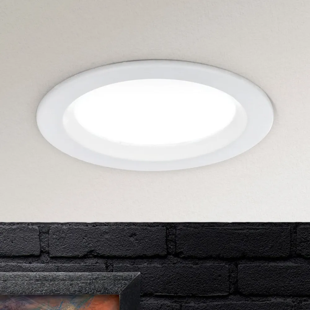 ORION Indbygningsspots|Spotlights > Spock LED-indbygningslampe Ø 9cm, hvid