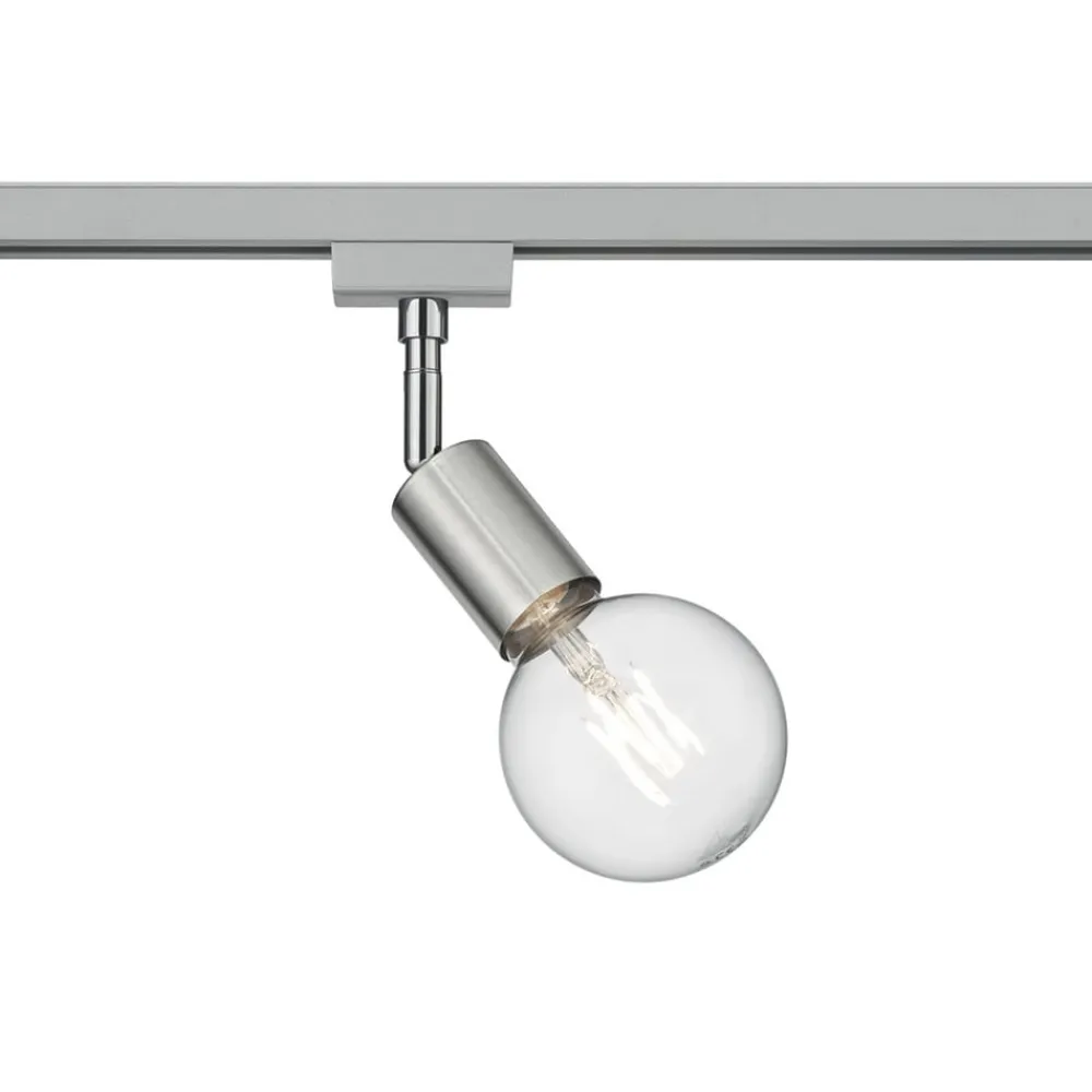 Trio Lighting Skinnesystem > spot DUOline Diallo, E27, mat nikkel