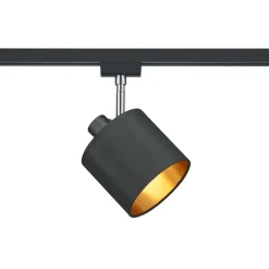Trio Lighting Skinnesystem > spot DUOline 783301 E14, sort/guld