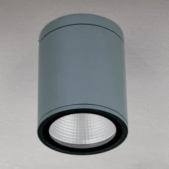 ORION Udendørs Loftlamper > Sputnik LED-loftlampe, IP65, Ø 9 cm, antracit