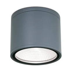 Udendørs Loftlamper ^ ORION Sputnik LED-loftspot, IP65, Ø 14,5 cm, antracit