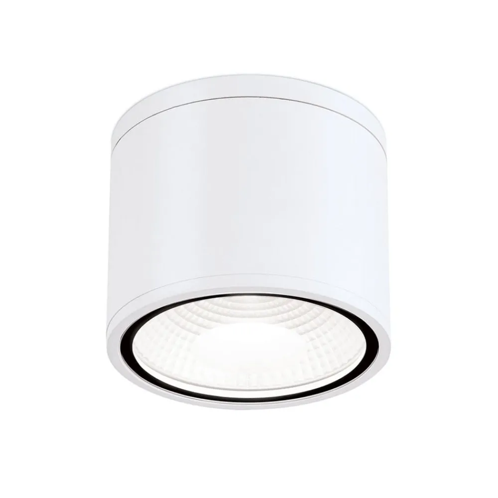ORION Udendørs Loftlamper|Loftlamper > Sputnik LED-loftspot, IP65, Ø 14,5 cm, hvid