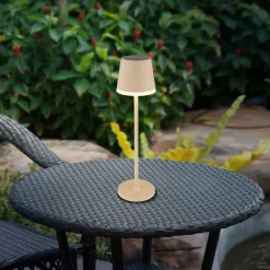 Globo Dekorationsbelysning|Solcellelamper > 36637S solcelle-bordlampe, IP44, sand