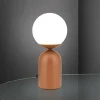 ORION Bordlamper > Stanley bordlampe, koralrød, højde 32 cm, keramik/glas