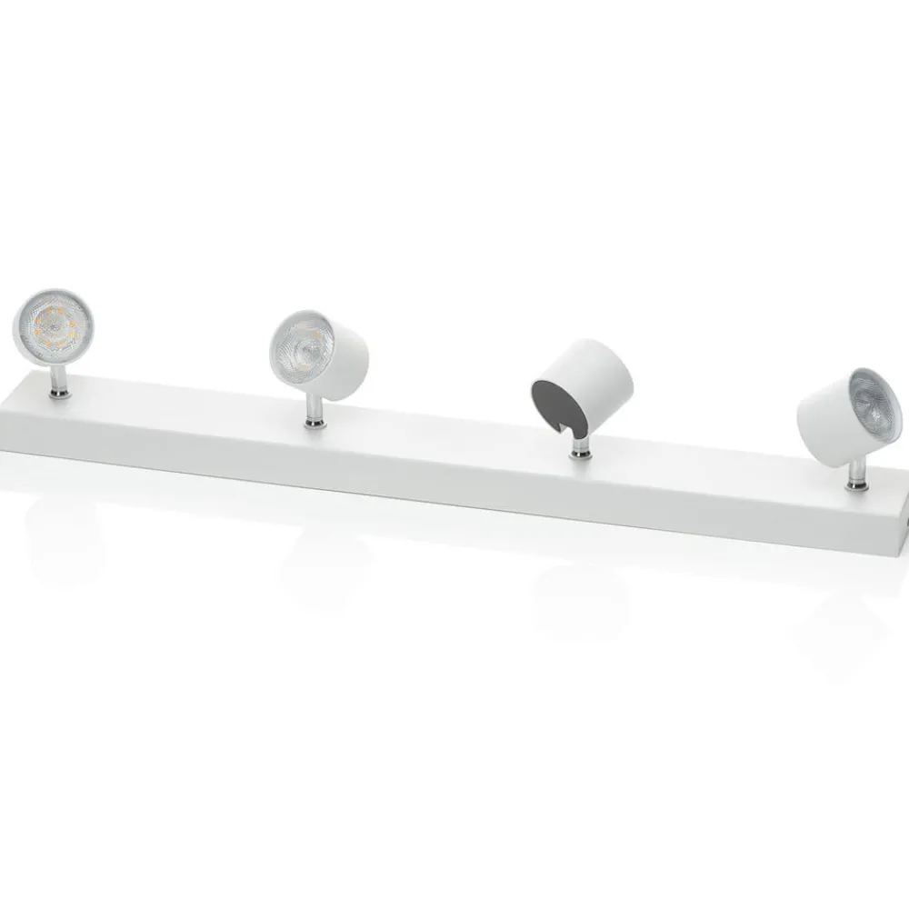 Philips Loftlamper|Loftlamper > Star - LED loftspot i hvid med fire lys, WarmGlow