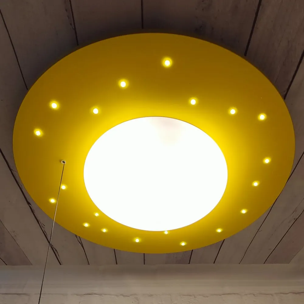Niermann Standby Loftlamper > Starlight loftlampe med stjernehimmel, gul