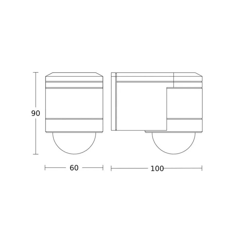 STEINEL Sensor > bevægelsessensor IS 240 DUO sort