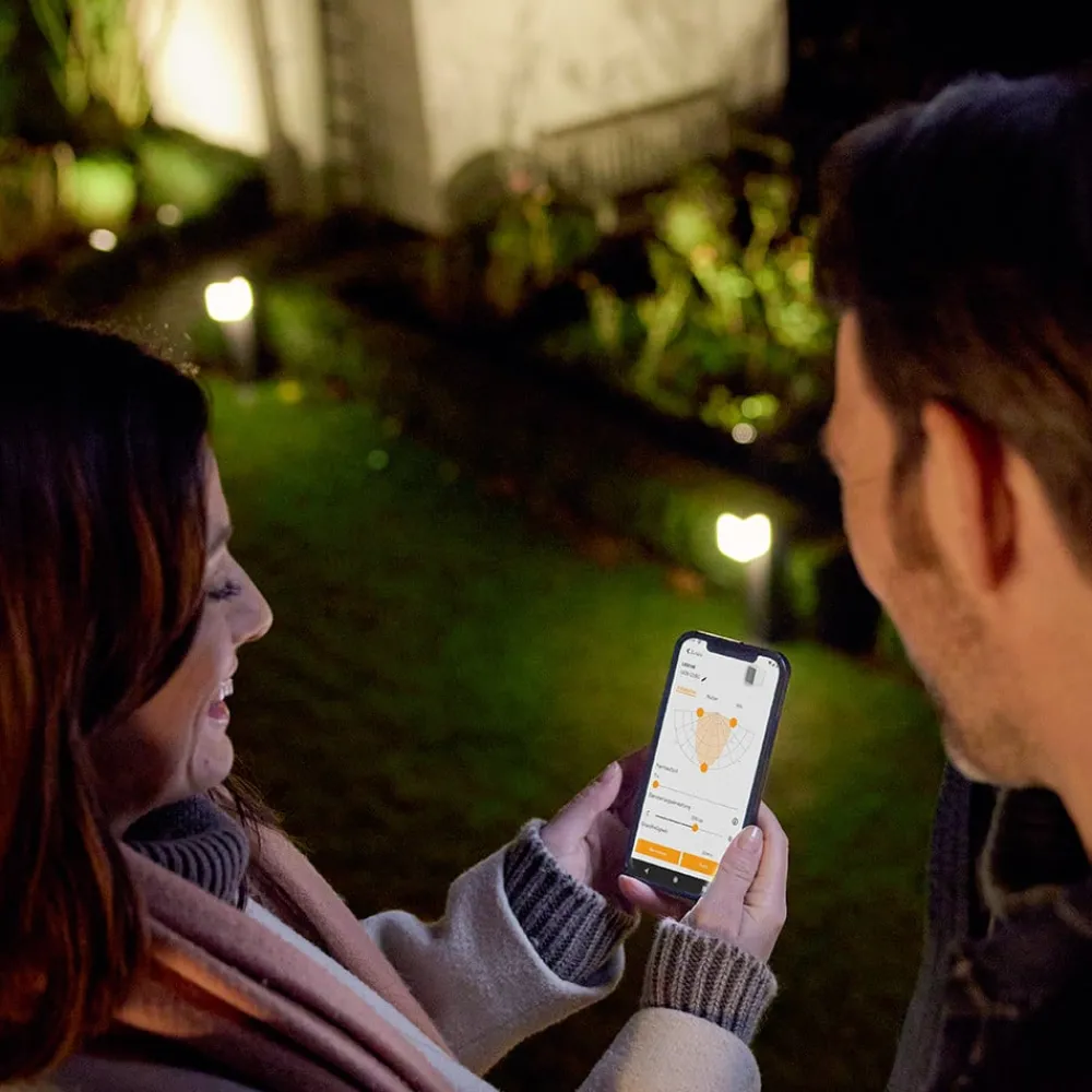 STEINEL Gadebelysning > GL 80 C LED-stibelysning, Bluetooth smart, antracit
