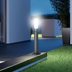 Gadebelysning ^ STEINEL LED-gadelampe GL 65 S med bevægelsessensor